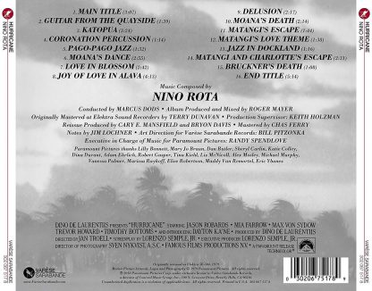 Photo No.2 of Nino Rota: Hurricane OST