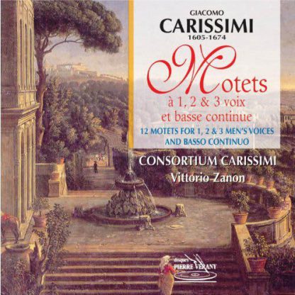 Photo No.1 of Carissimi : Motets à 1, 2, 3 voix & basse continue