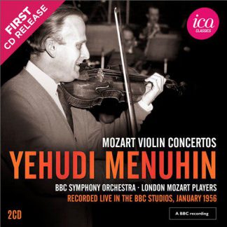 Photo No.1 of Menuhin plays Mozart: Violin Concertos