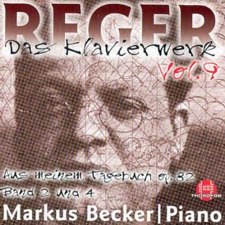 Photo No.1 of Reger: Complete Works for Piano Vol. 9