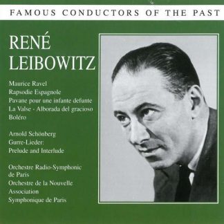 Photo No.1 of Famous conductors of the Past - René Leibowitz