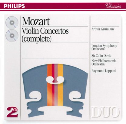 Photo No.1 of Mozart: Violin Concertos (Complete)