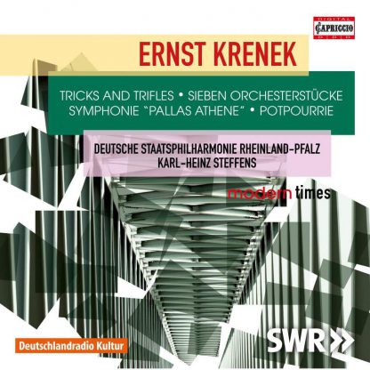 Photo No.1 of Krenek: Tricks and Trifles, Orchestral Pieces, Symphonie 'Pallas Athene' & Potpourrie