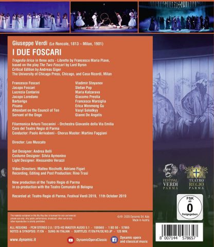 Photo No.2 of Verdi: I Due Foscari