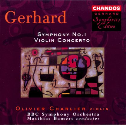 Photo No.1 of Robert Gerhard: Violin Concerto & Symphony No. 1