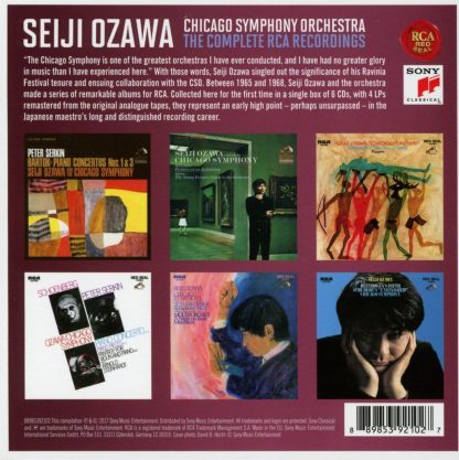 Photo No.2 of Seiji Ozawa: The Complete RCA Recordings