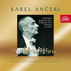 Photo No.1 of Karel Ancerl Gold Edition Vol.34 - Martinu: Symphonies Nos 5 & 6, Memorial to Lidice