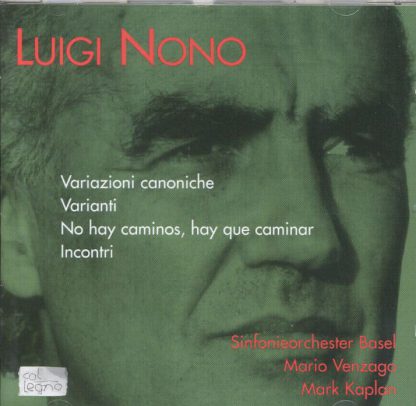 Photo No.1 of Nono: Variazioni Canoniche