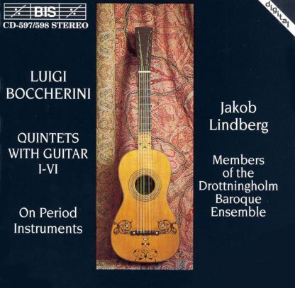 Photo No.1 of Boccherini: Six Guitar Quintets, G445-450