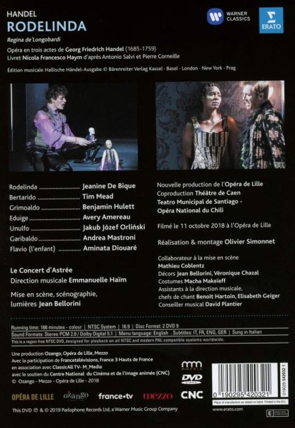 Photo No.2 of Handel: Rodelinda (DVD)