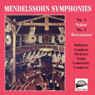 Photo No.1 of Mendelssohn: Symphonies No. 4 and No. 5