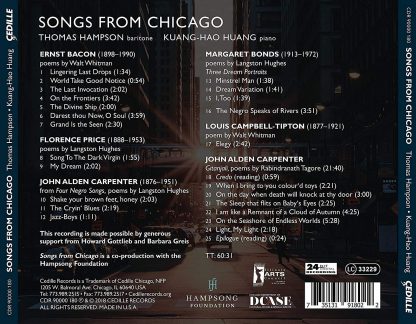 Photo No.2 of Songs From Chicago