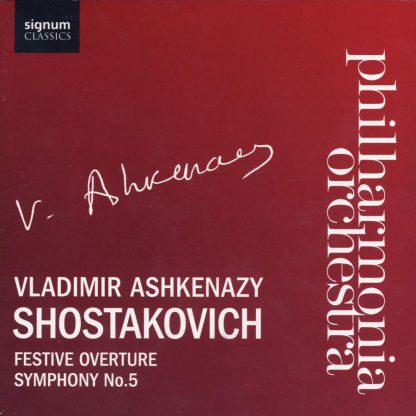 Photo No.1 of Shostakovich - Festive Overture / Symphony 5 in D Major