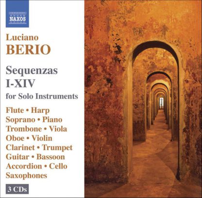 Photo No.1 of Berio: Sequenzas I-XIV for Solo Instruments