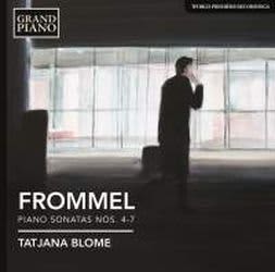 Photo No.1 of Gerhard Frommel: Piano Sonatas Nos. 4-7