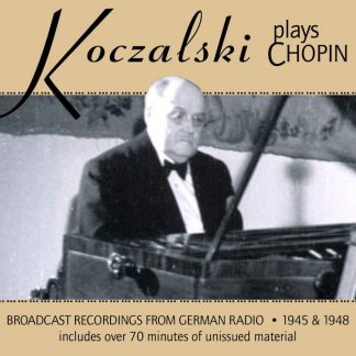 Photo No.1 of Koczalski Plays Chopin