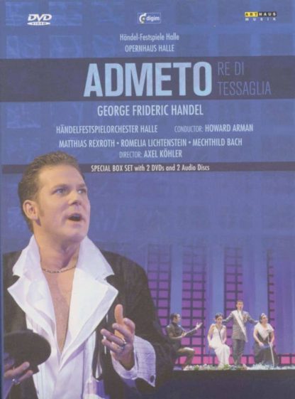 Photo No.1 of Georg Friedrich Händel: Admeto (Special Edition)