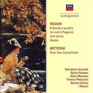 Photo No.1 of Rossini: Sonate a quattro & Bottesini: Gran Duo Concertante