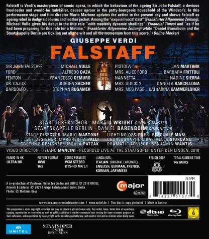 Photo No.2 of Giuseppe Verdi: Falstaff