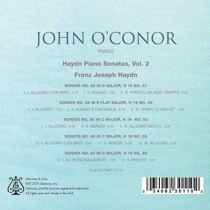 Photo No.2 of Haydn: Piano Sonatas, Vol. 2