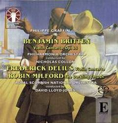 Photo No.1 of Milford, Britten and Delius: Violin Concertos