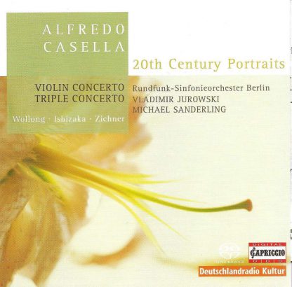 Photo No.1 of Casella: Triple Concerto & Violin Concerto