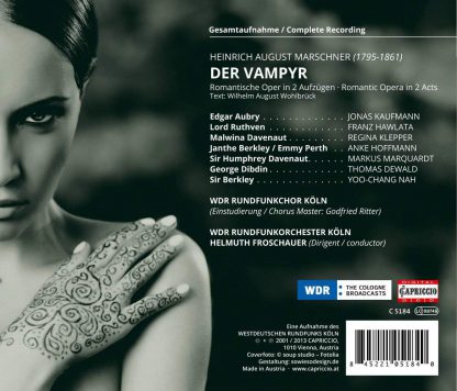 Photo No.2 of Marschner, H A: Der Vampyr