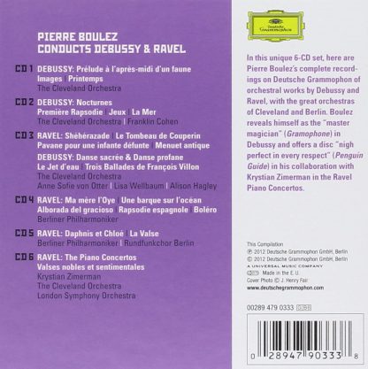 Photo No.2 of Pierre Boulez Conducts Debussy and Ravel