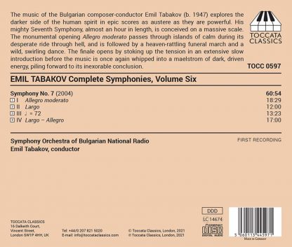 Photo No.2 of Emil Tabakov: Complete Symphonies, Vol. 6