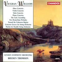 Photo No.1 of Vaughan Williams: Concertos, Partita for Double String Orchestra & other works