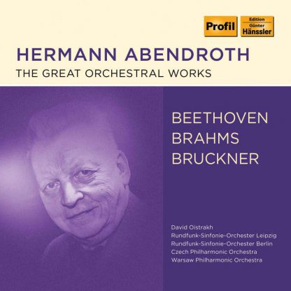 Photo No.1 of Abendroth conducts Beethoven, Brahms & Bruckner: Orchestral Works