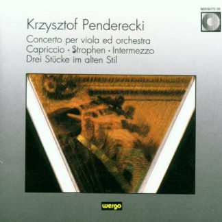 Photo No.1 of Penderecki: Orchestral and Vocal Works