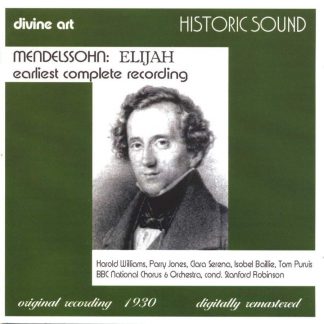 Photo No.1 of Mendelssohn: Elijah, Op. 70