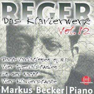 Photo No.1 of Reger: Complete Works for Piano Vol. 12