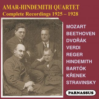 Photo No.1 of Amar-Hindemith Quartet: Complete Recordings 1925-1928