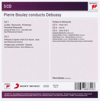 Photo No.2 of Pierre Boulez Conducts Debussy