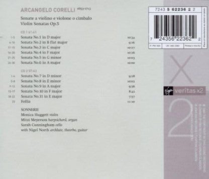 Photo No.2 of Corelli: Violin Sonatas Op.5 Complete