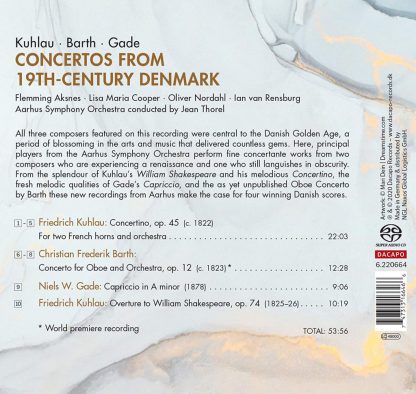 Photo No.2 of Concertos from 19th-Century Denmark