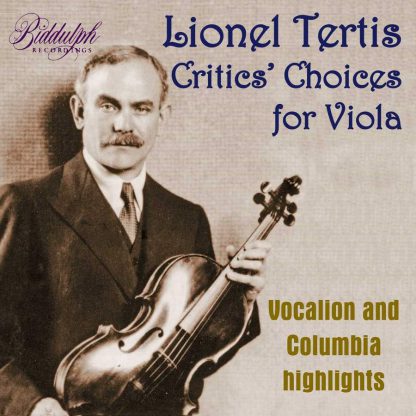 Photo No.1 of Lionel Tertis: Critics' Choices for Viola