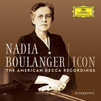 Photo No.1 of Nadia Boulanger - Icon: The American Decca Recordings