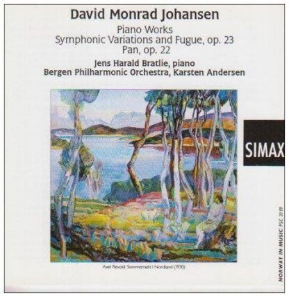Photo No.1 of David Monrad Johansen: Orchestral Works