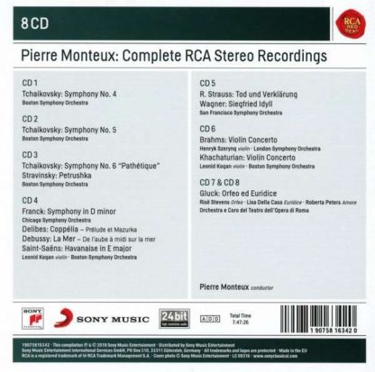 Photo No.2 of Pierre Monteux - The Complete RCA Stereo Recordings