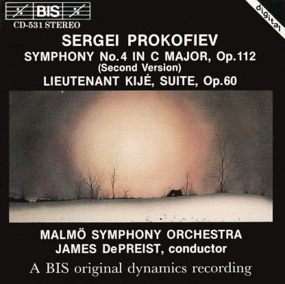 Photo No.1 of Prokofiev: Symphony No. 4 & Lieutenant Kijé Suite