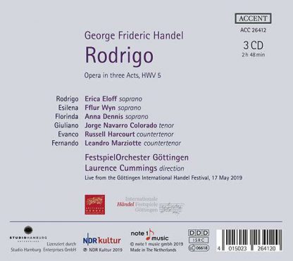 Photo No.2 of Handel: Rodrigo