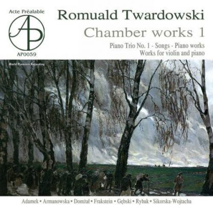 Photo No.1 of Twardowski: Kammermusik Vol.1