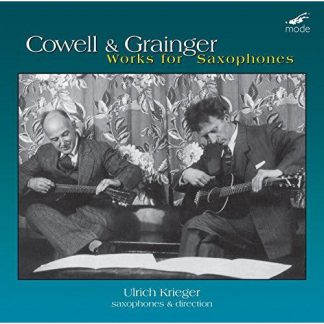 Photo No.1 of Grainger & Cowell: Works for Saxophones