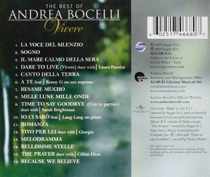 Photo No.2 of The Best of Andrea Bocelli: Vivere