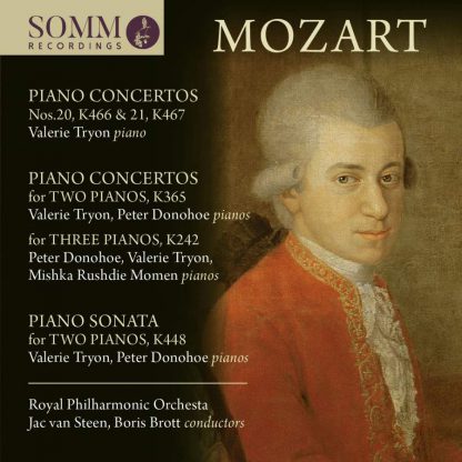 Photo No.1 of Mozart: Piano Concertos for One, Two and Three Pianos