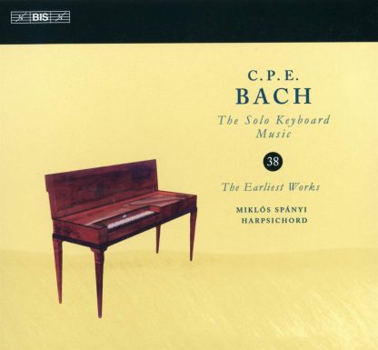 Photo No.1 of C.P.E. Bach: Solo Keyboard Music, Vol. 38