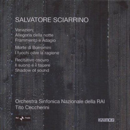 Photo No.1 of Sciarrino: Orchestral Works